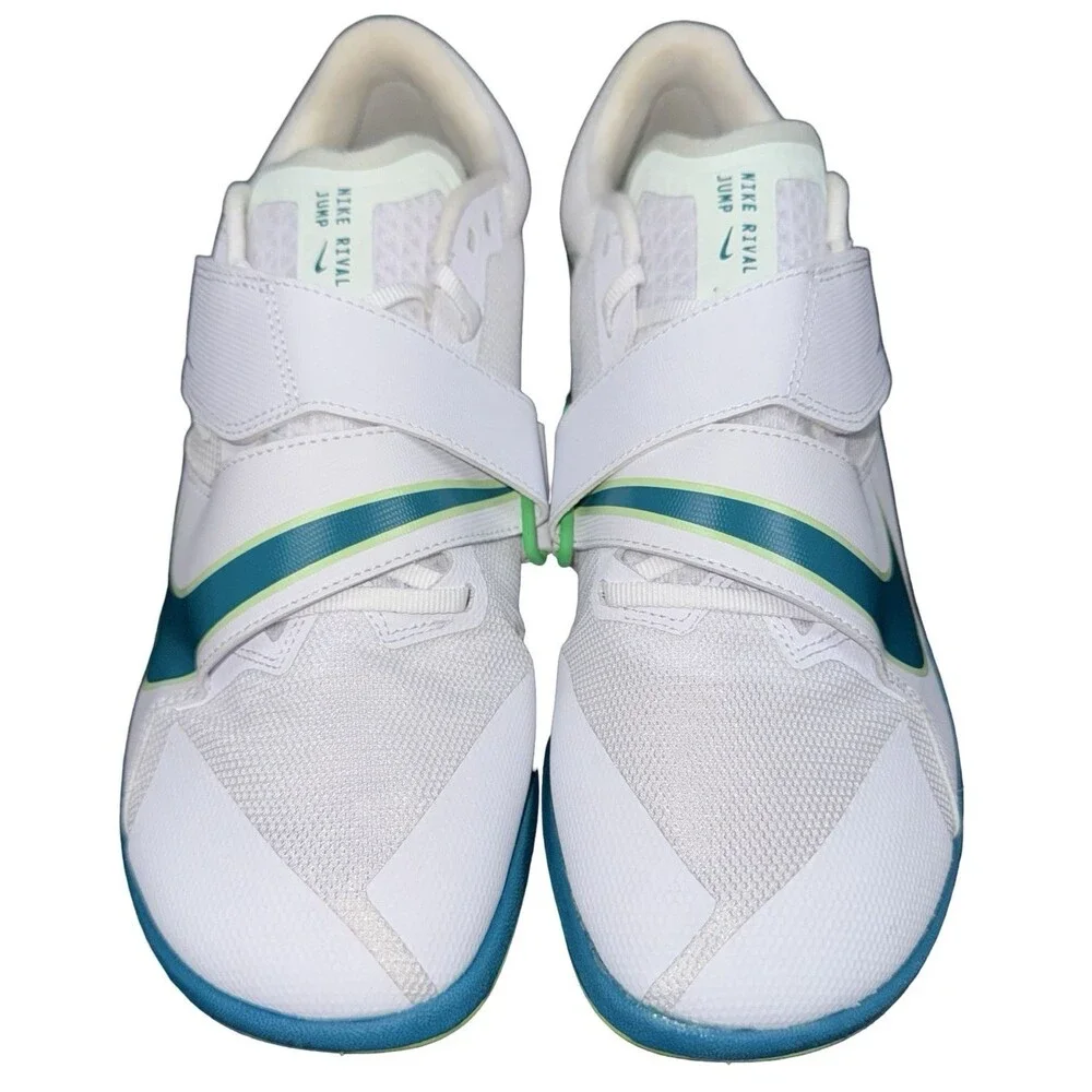 Nike Zoom Rival Mens 9.5 Track Field Jump Shoes Sneakers 12 Spikes & 1 Key New